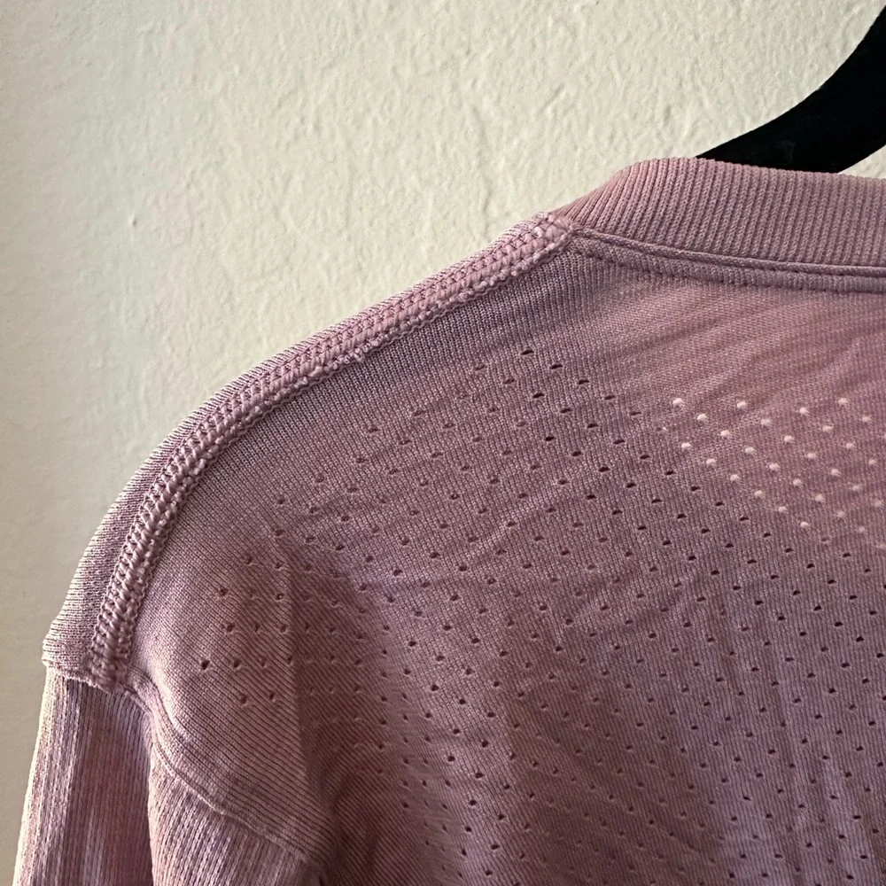 Lululemon running top - Dusty Mauve